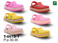 Сабо дошкольные для девочек, модель T-057D-1, раз. ряд 30-35, ТМ Эмальто