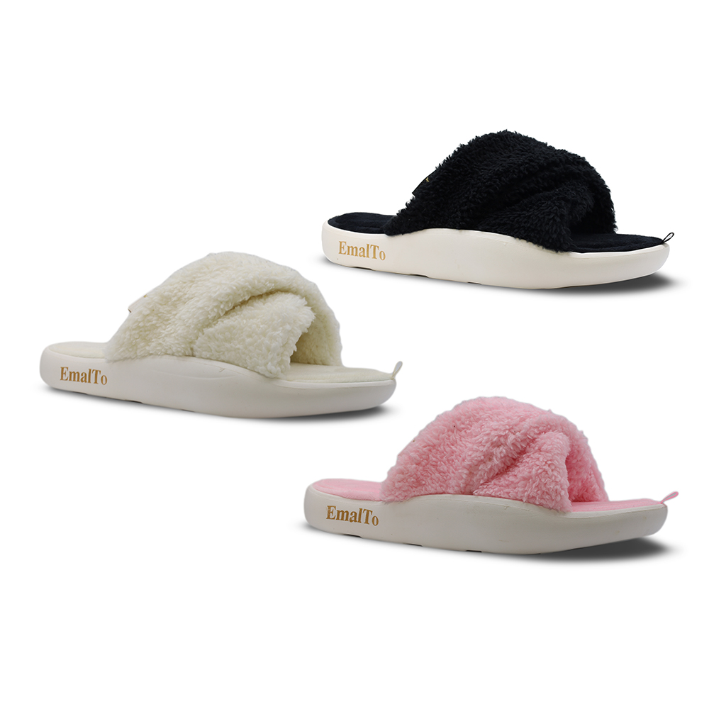 Тапочки домашние открытые женские, модель 902A-42 (37-42)