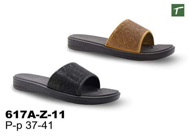 Шлепанцы женские из ЭВА, модель 617A-Z-11, раз. ряд 37-41,ТМ Эмальто