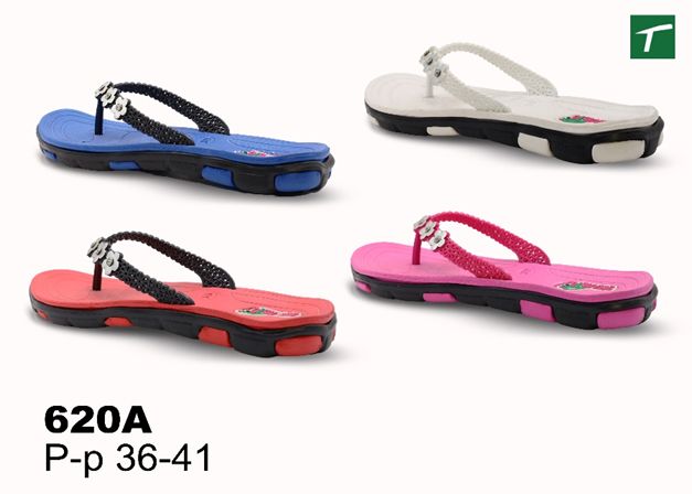 Сланцы женские из ЭВА, модель 620A, раз. ряд 36-41, ТМ Эмальто