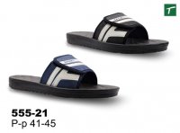 Шлепанцы мужские на липучке, модель 555-21, раз. ряд 41-45, ТМ Эмальто