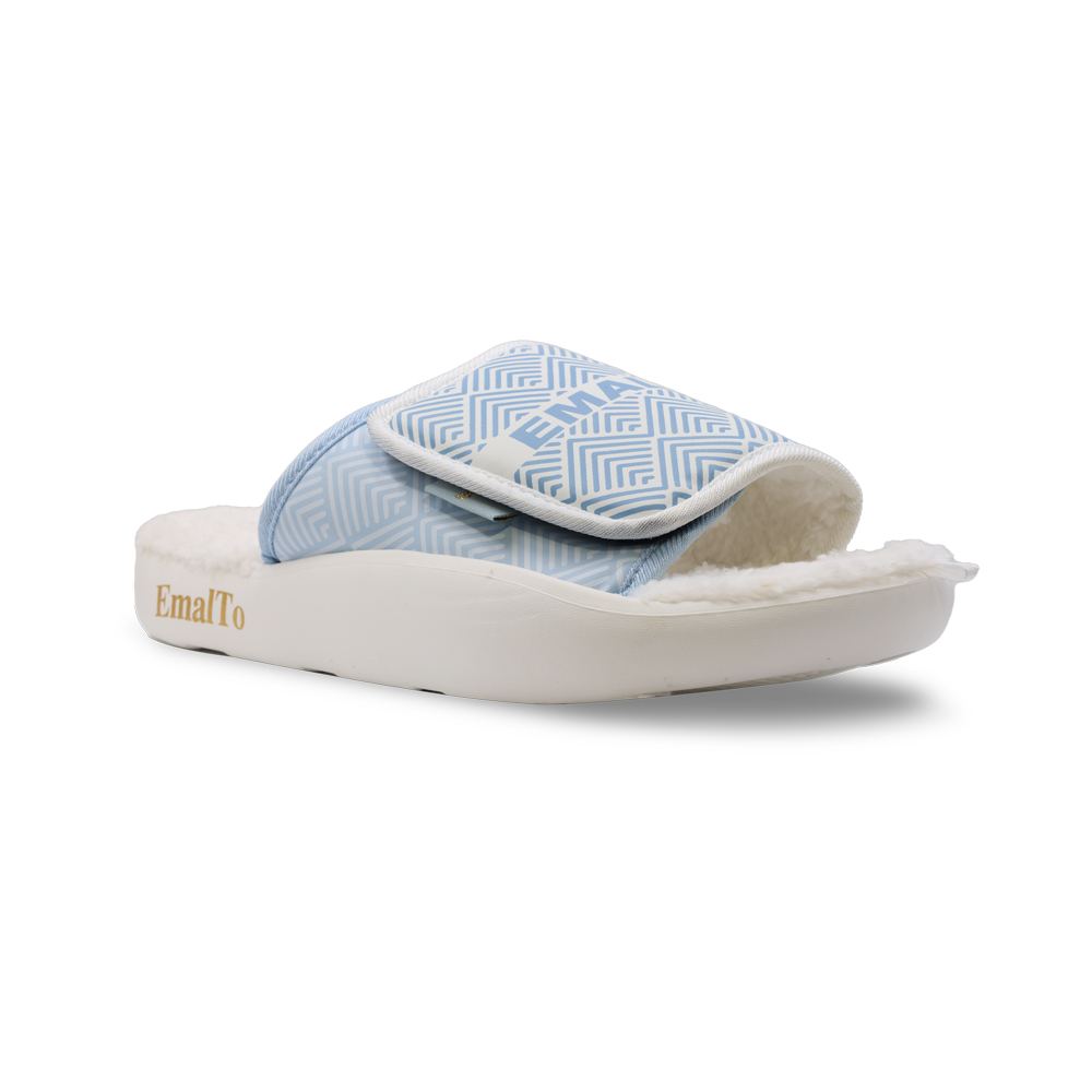 Тапочки домашние открытые на липучке женские, модель 902A-16M (37-42)