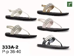 333A-2 Вьетнамки из ЭВА Женские, раз. ряд 36-40,ТМ Эмальто