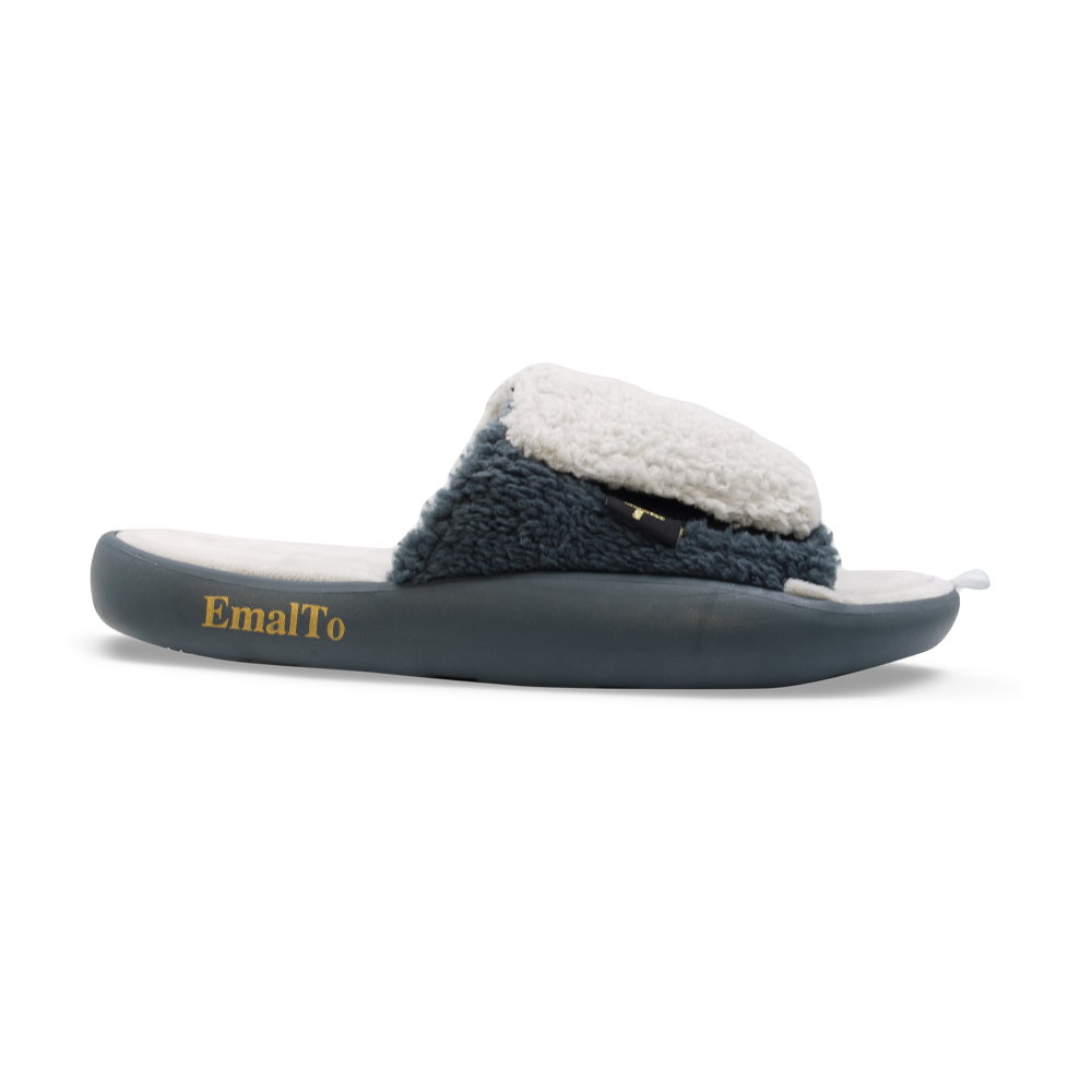 Тапочки домашние мужские открытые на липучке, модель 902-15 (41-46)