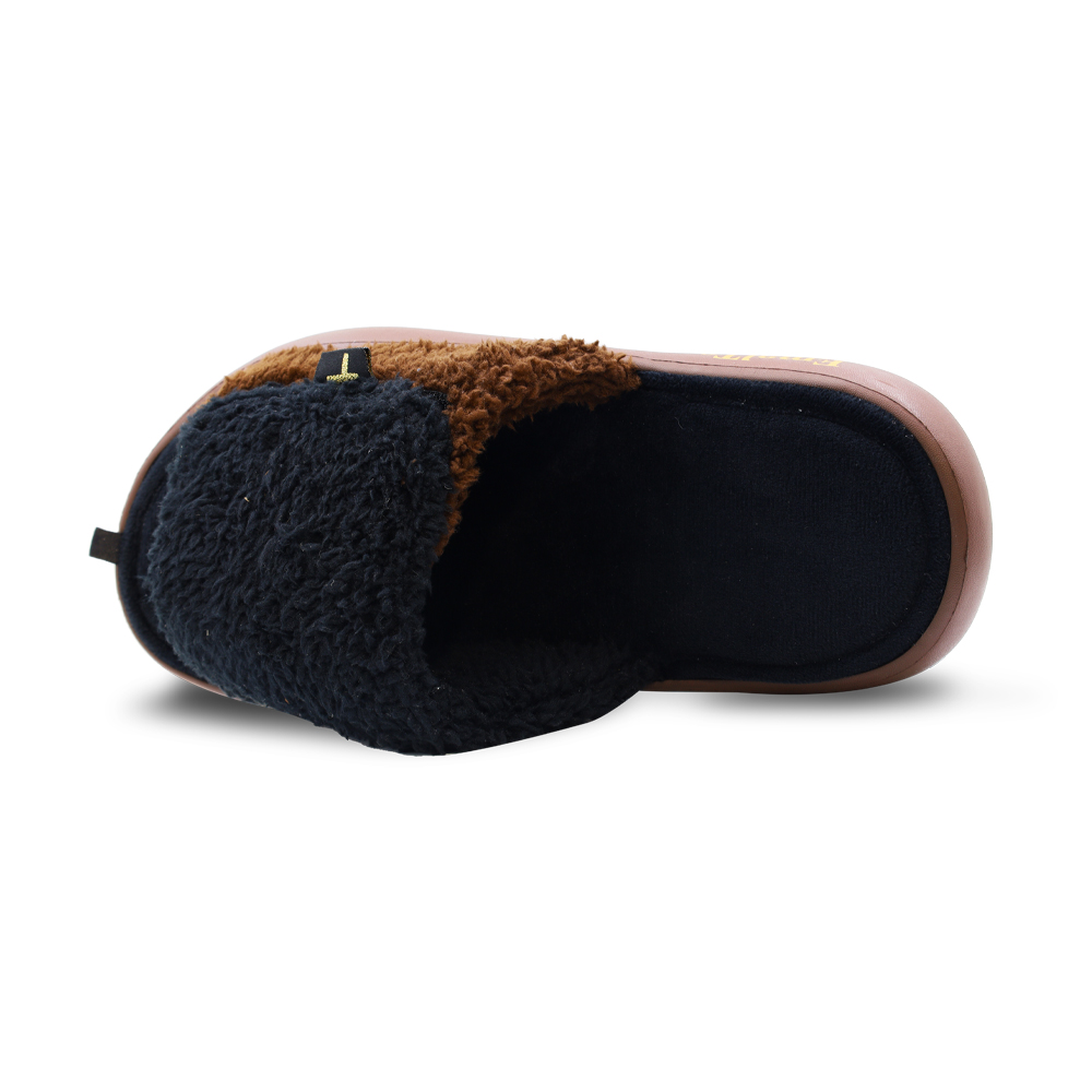 Тапочки домашние мужские открытые на липучке, модель 902-15 (41-46)