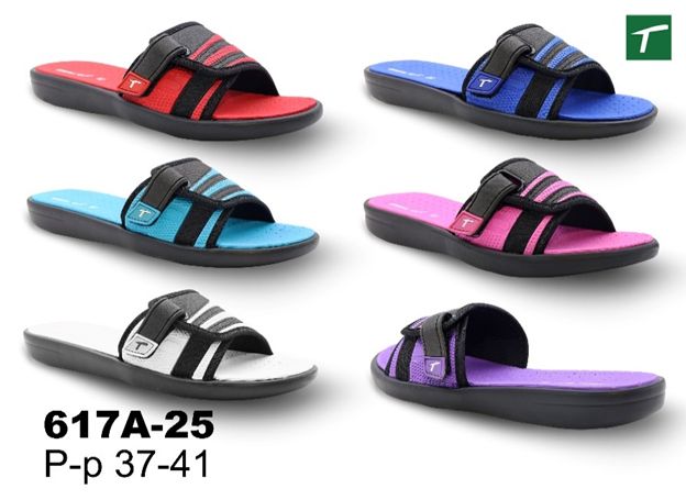 Шлепанцы женские из ЭВА, модель 617A-25, раз. ряд 37-41, ТМ Эмальто