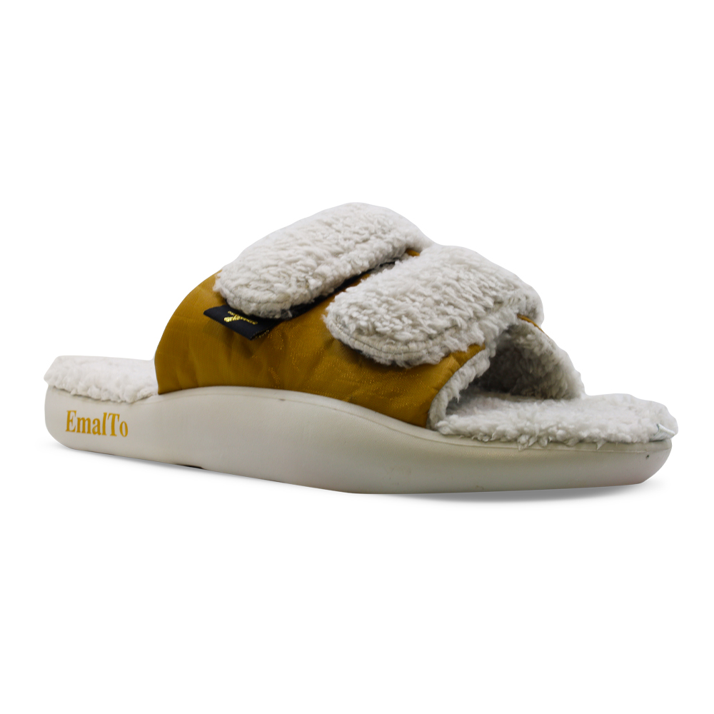 Тапочки домашние мужские открытые на липучке, модель 902-3 (41-46)