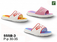 Шлепанцы детские из ЭВА, модель 555B-3д, раз. ряд 30-35, ТМ Эмальто