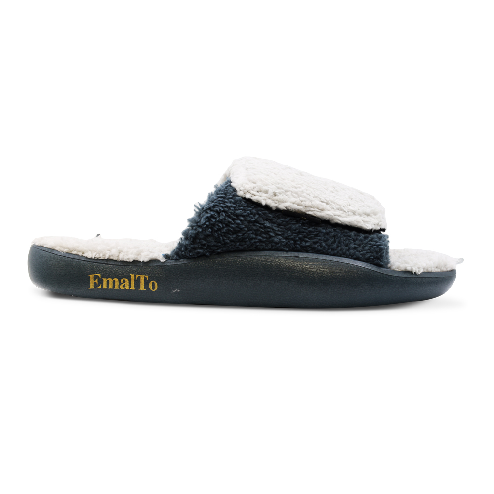 Тапочки мужские домашние открытые на липучке, модель 902-15M, (41-46)