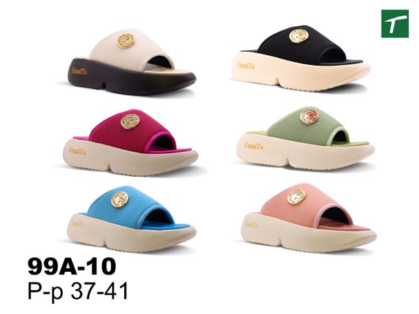 Шлепанцы женские из ЭВА, модель 99A-10, раз. ряд 37-41, ТМ Эмальто