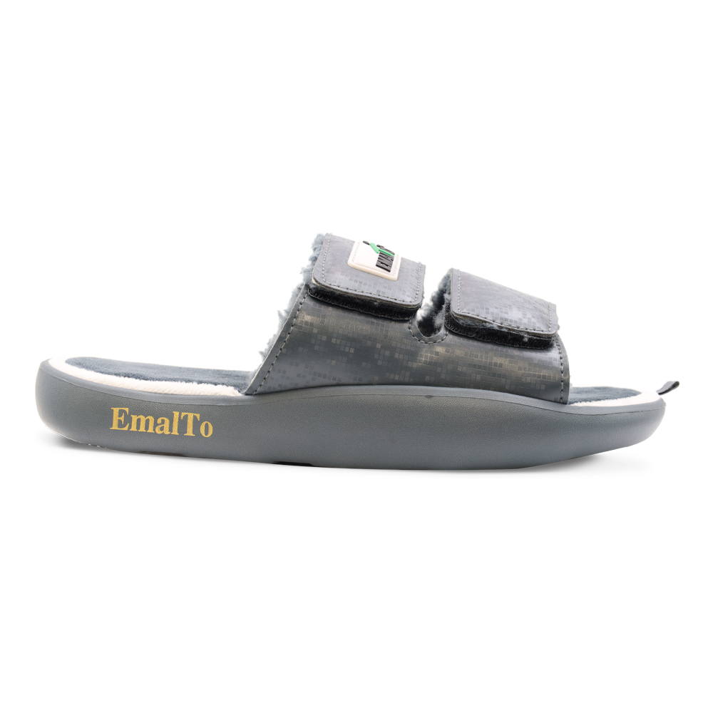 Тапочки домашние мужские открытые на липучке, модель 902-26 (41-46)