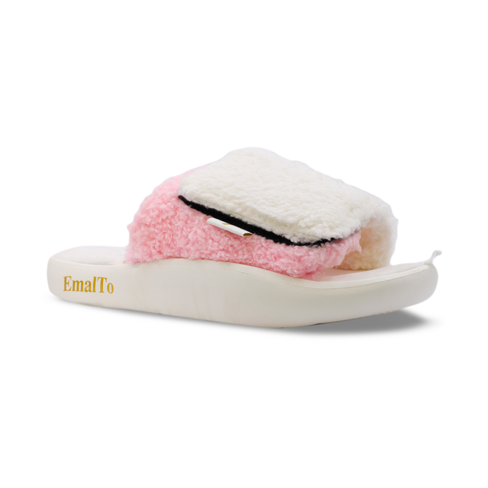 Тапочки домашние открытые на липучке женские, модель 902A-9 (37-42)