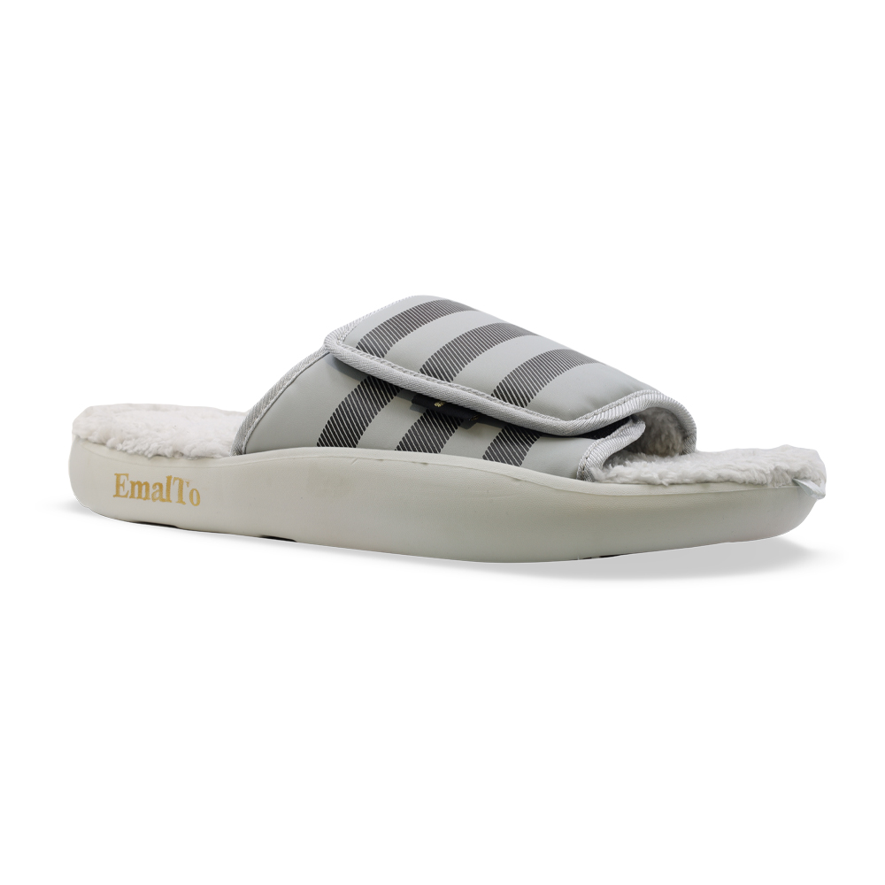 Тапочки домашние мужские открытые на липучке, модель 902-12M, (41-46)