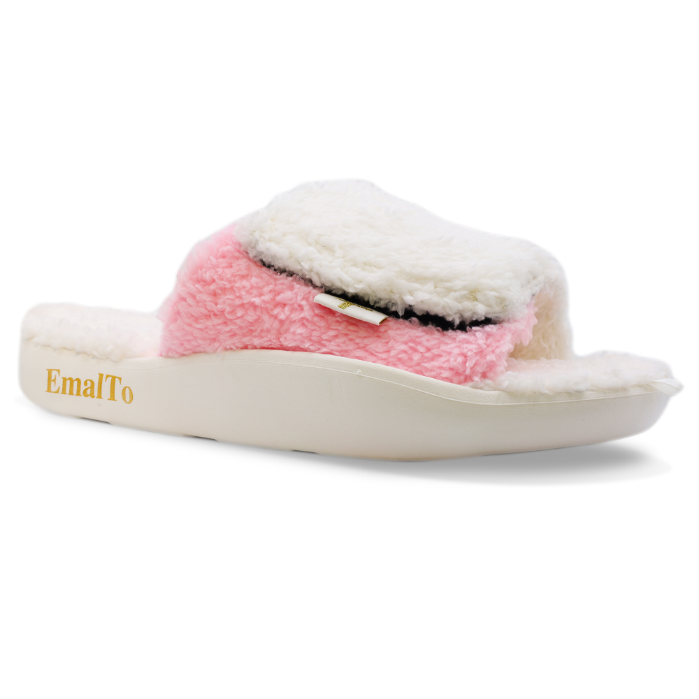 Тапочки женские домашние открытые на липучке, модель 902A-9M (37-42)