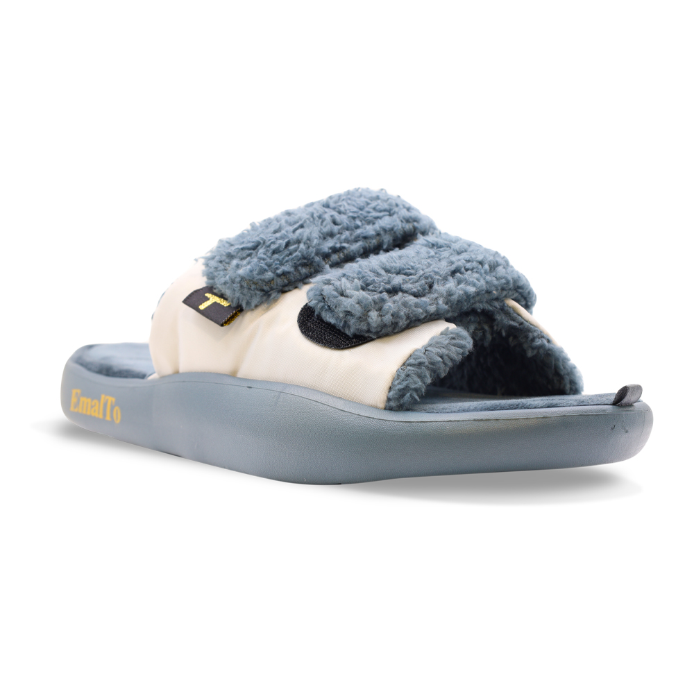 Тапочки домашние мужские открытые на липучке, модель 902-3 (41-46)