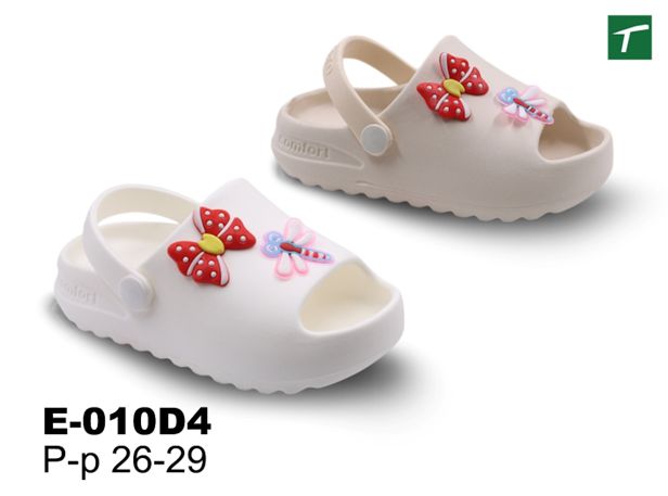 Сабо детские для девочек, модель E-010D-4, раз. ряд 26-29, ТМ Эмальто