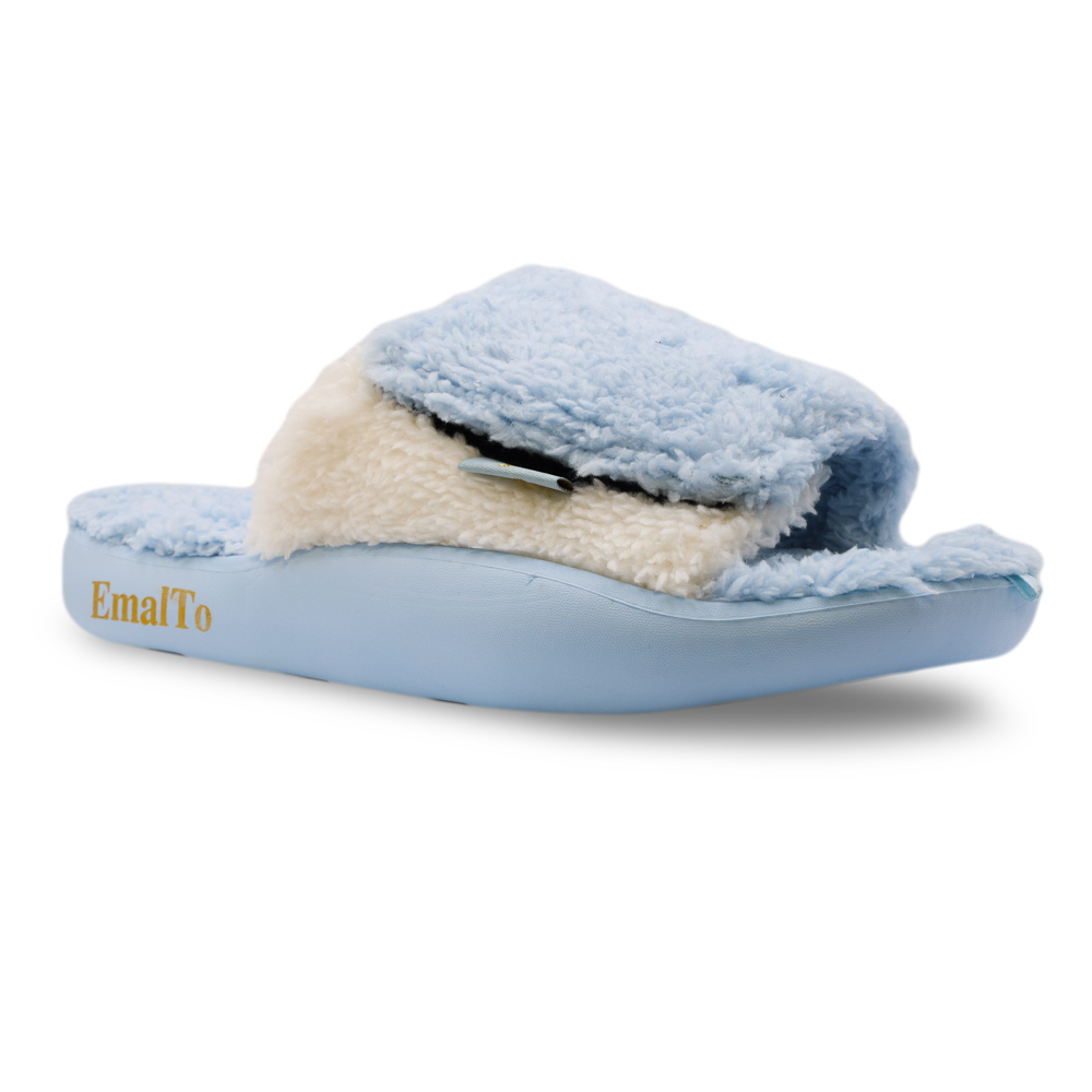 Тапочки женские домашние открытые на липучке, модель 902A-9M (37-42)