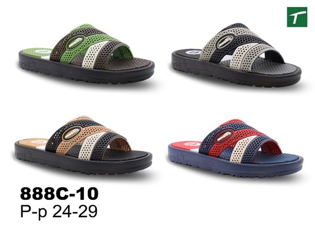 Шлепанцы детские из ЭВА, модель 888C-10, раз. ряд 24-29, ТМ Эмальто