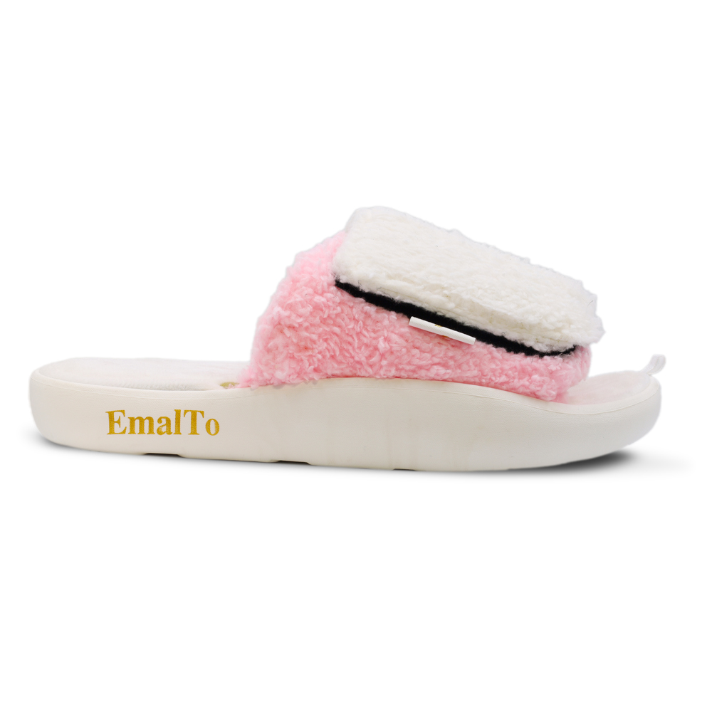 Тапочки домашние открытые на липучке женские, модель 902A-9 (37-42)