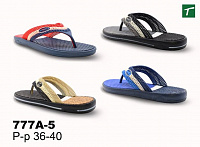 Сланцы подростковые из ЭВА, модель 777A-5, раз. ряд 36-40, ТМ Эмальто