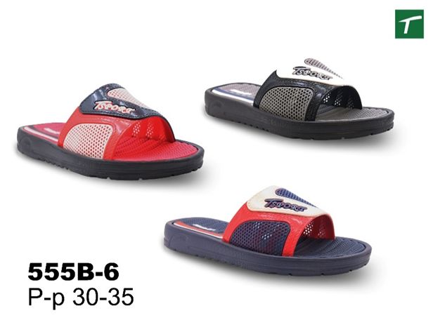 Шлепанцы детские из ЭВА, модель 555B-6, раз. ряд 30-35, ТМ Эмальто