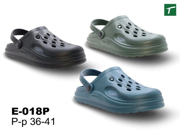 Сабо подростковые из ЭВА, модель E-018P раз. ряд 36-41, ТМ Step Forward