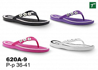 Сланцы женские из ЭВА, модель 620A-9, раз. ряд 36-41, ТМ Эмальто