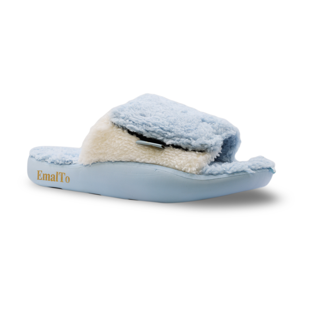 Тапочки женские домашние открытые на липучке, модель 902A-9M (37-42)