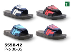 Шлепанцы детские из ЭВА, модель 555B-12, раз. ряд 30-35, ТМ Эмальто