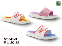 Шлепанцы детские из ЭВА, модель 555B-3д, раз. ряд 30-35, ТМ Эмальто