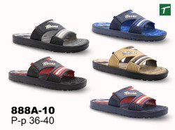 Шлепанцы подростковые из ЭВА, модель 888A-10, раз. ряд 36-40, ТМ Эмальто