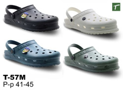 Сабо мужские из ЭВА, модель T-57M, раз. ряд 41-45,ТМ Step Forward