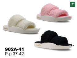 Тапочки домашние открытые женские, модель 902A-41 (37-42)